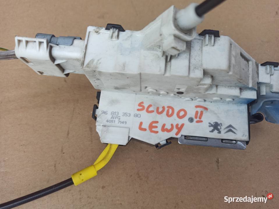 EXPERT II JUMPY II SCUDO II Zamek lewy przód Bolesławiec