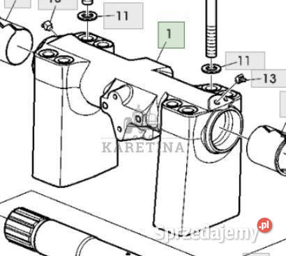 John Deere 6430 Premium Ramię Podnoszące L169399 Jastrzębniki
