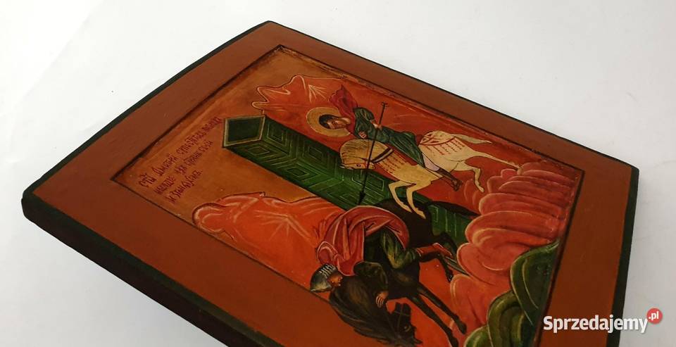 Ikona Święty Dymitr z Tesaloniki 0234 Warszawa