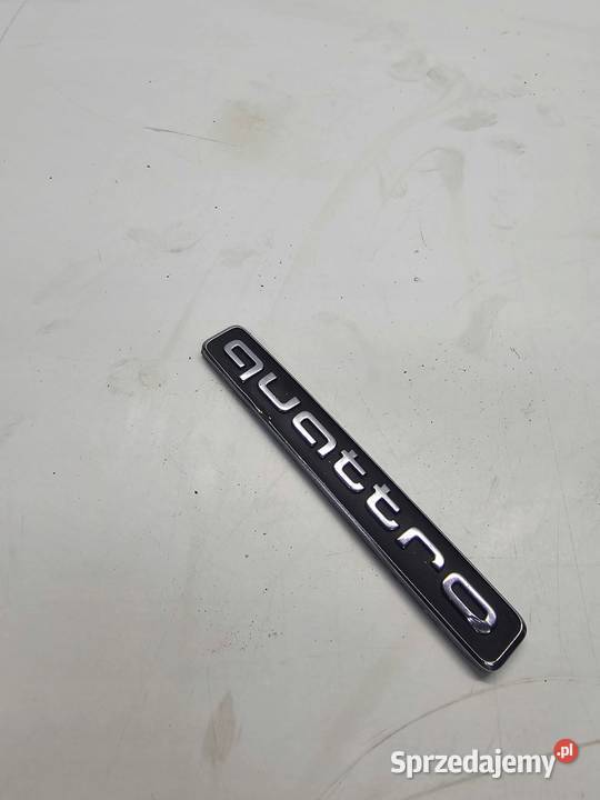 ZNACZEK EMBLEMAT QUATTRO AUDI A3 A4 A5 A6 A7 Przystajń