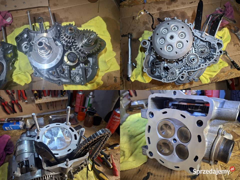Husqvarna FC 350 2017R 1mth remoncie silnika