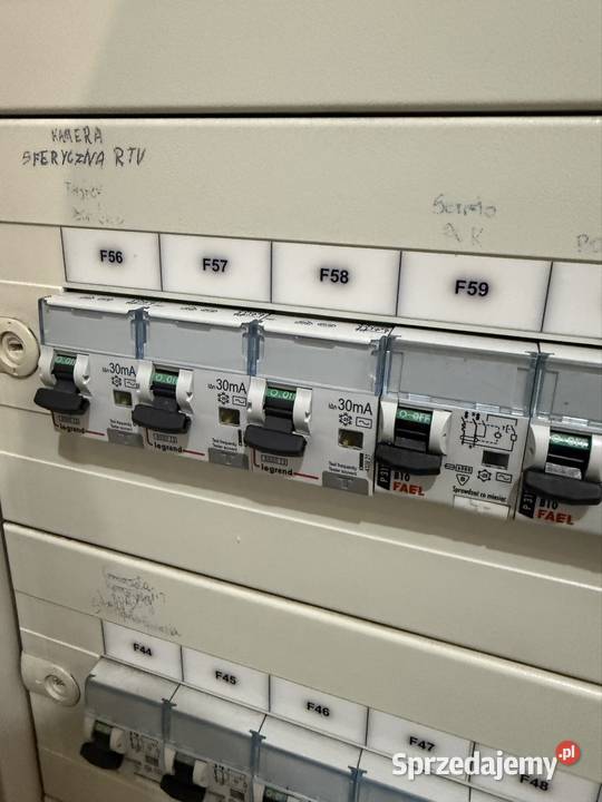 Rozdzielnica elektryczna skrzynka szafa Myszków sprzedam