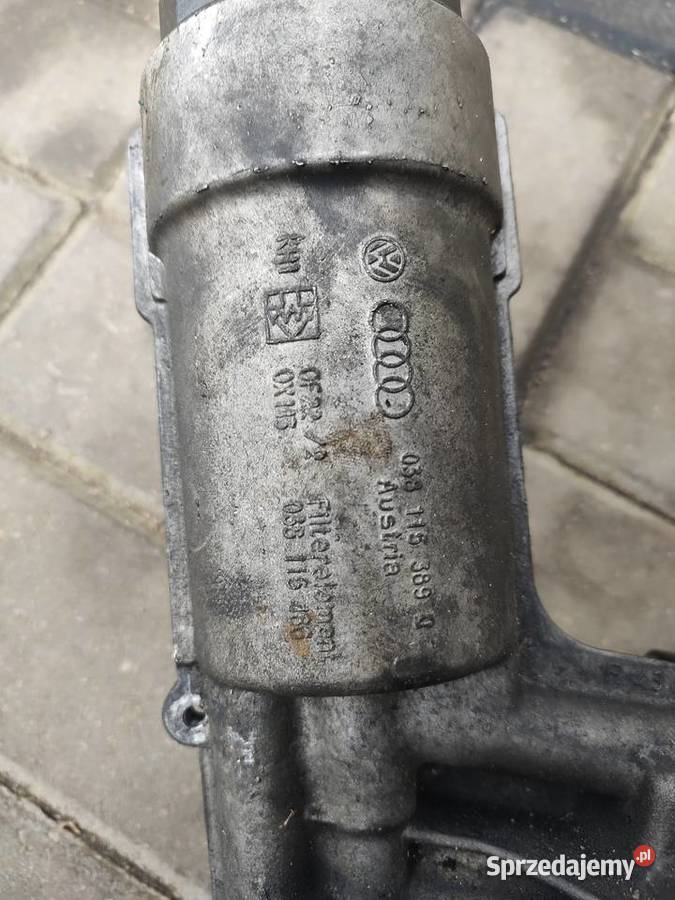 Podstawa filtra oleju 20 TDI BPW audi a4 b7 b6 osobowe Części warmińsko-mazurskie Dobre Miasto