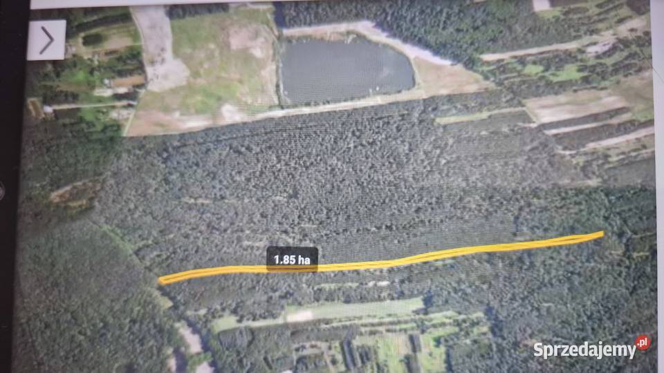 Dzialka leśna rolna podkarpackie