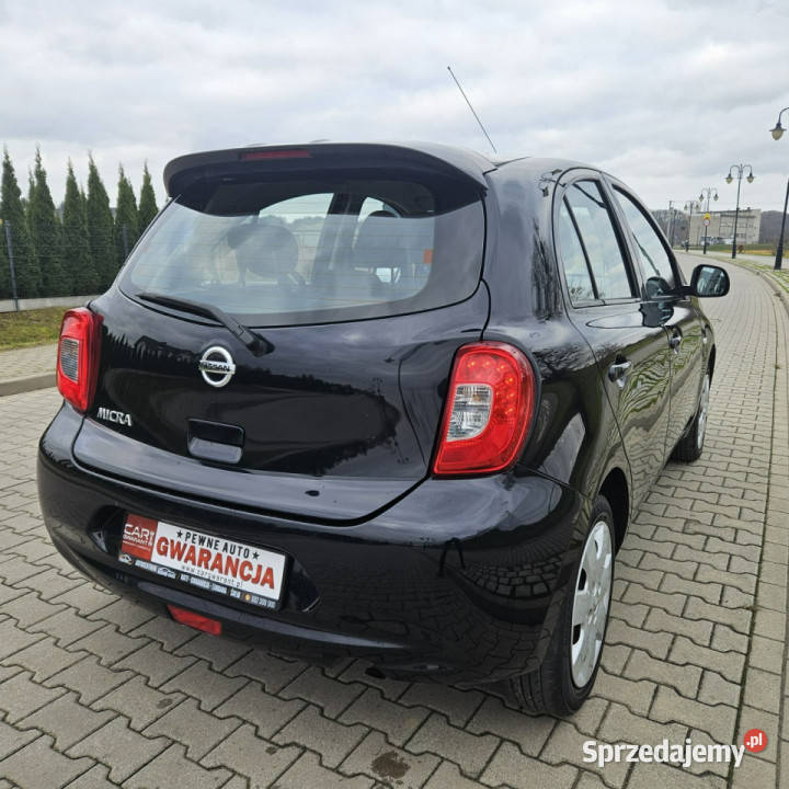 Nissan Micra 12i 80 Zadbany SerwisRata450 K13 ESP Śrem