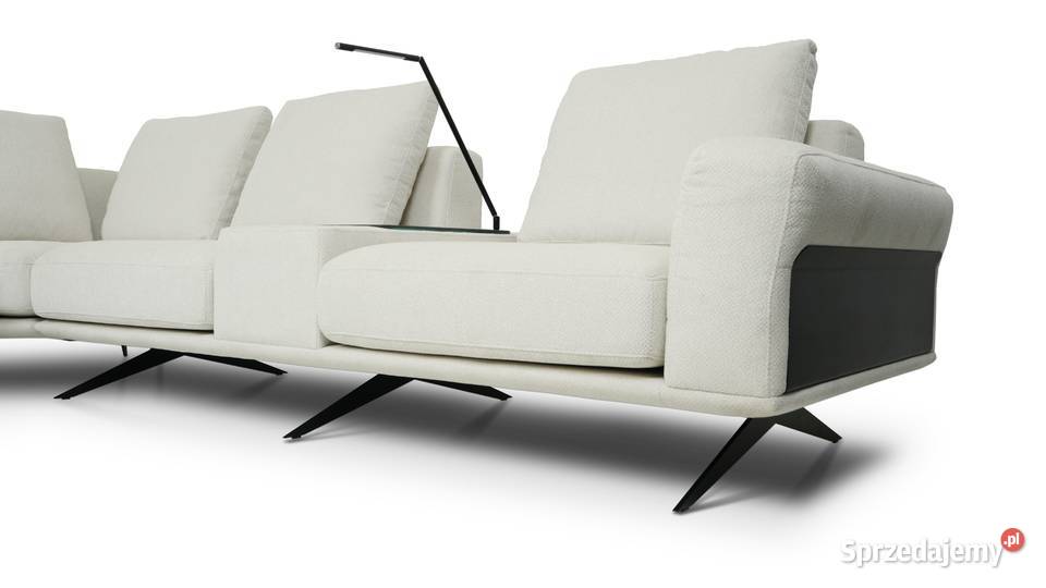 Narożnik Sines z barkiem w tkaninie NURIEL 56 95cm Woźniki