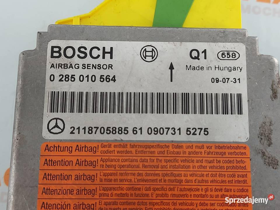 MERCEDES CLS C219 30 CDI 09r moduł AIRBAG Kielce