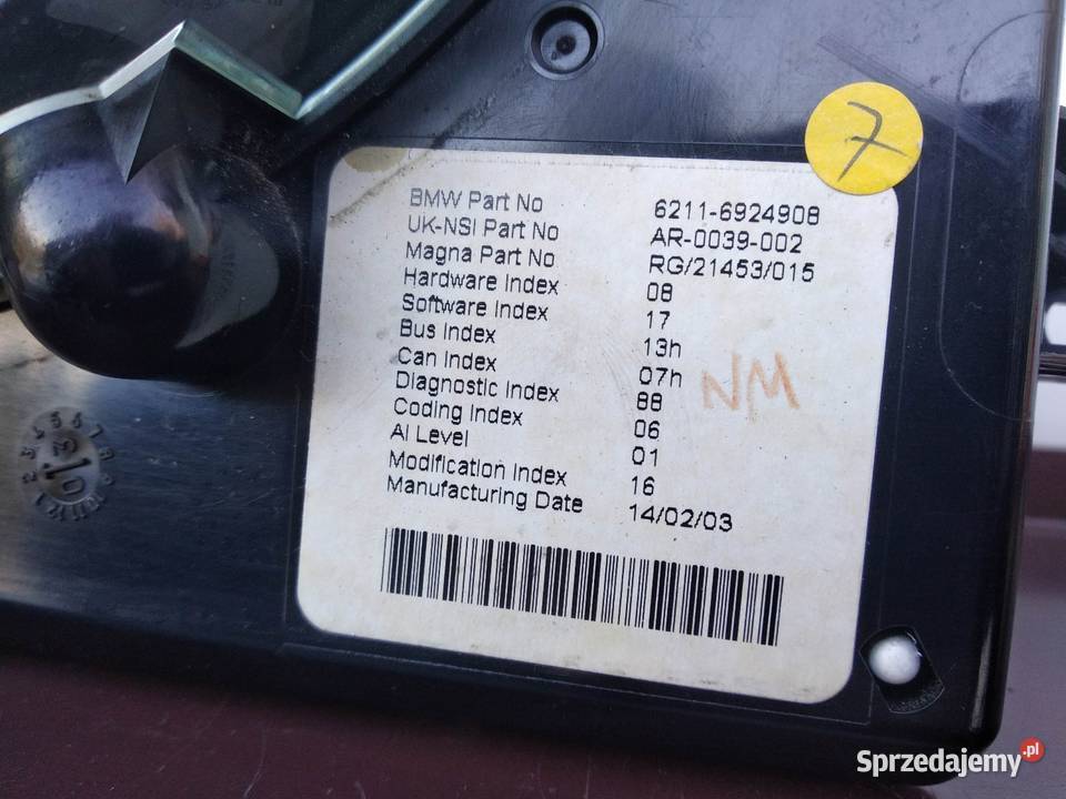 Mini Cooper R50 licznik zegary prędkościomierz Sieradz