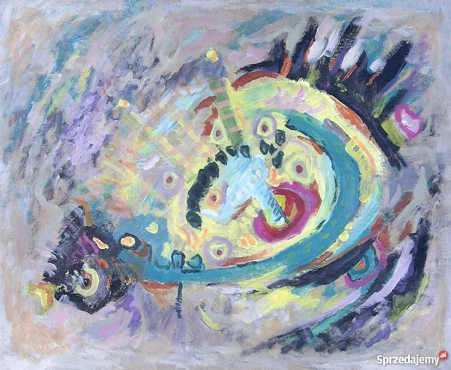 Abstrakcja 133 obraz abstrakcyjny ekspresyjny