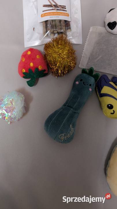 Zabawki kotów Poduszka z kocimiątką 10 Catnip Gliwice