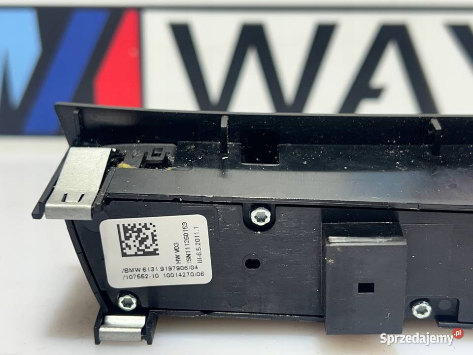 BMW F10 F11 PRZEŁĄCZNIK PANEL KONSOLI PDC osobowe