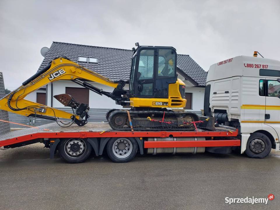 Laweta CZERMNA Pomoc Drogowa Transport Koparek