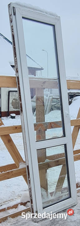 OKNA KacprzaK Okno Balkonowe 72X231 Używane PCV