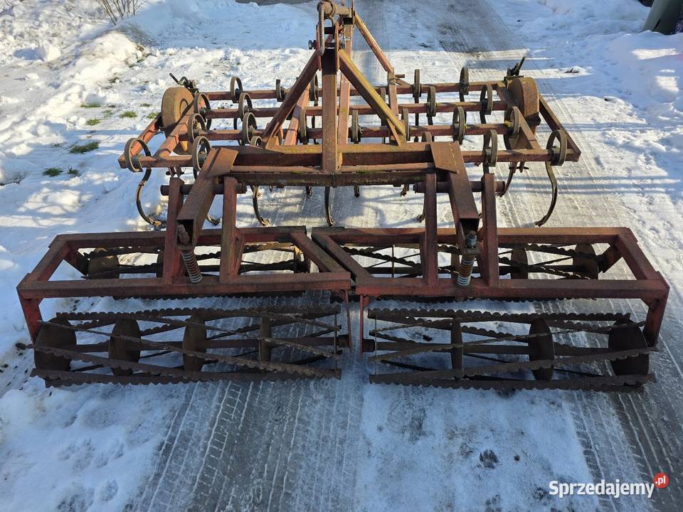 Agregat uprawowy 25m wałki na docisku Samborzec