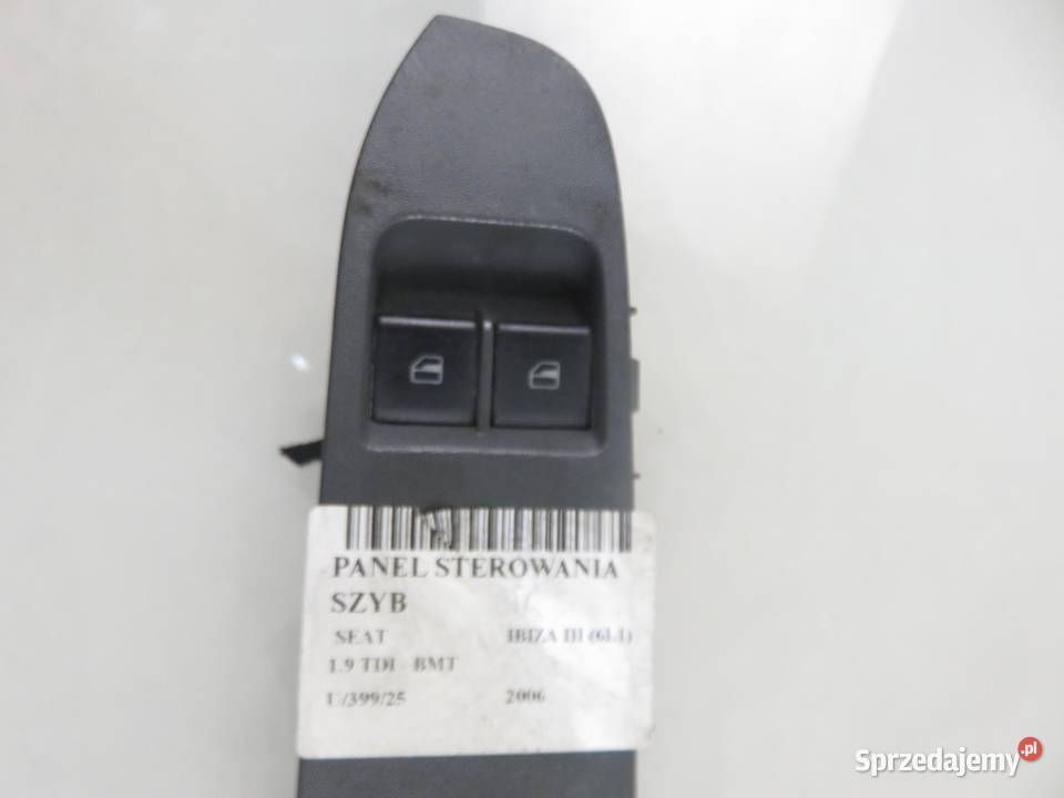 PANEL SZYB SEAT IBIZA III 6L1 6L1867171F Panele sterowania, przełączniki