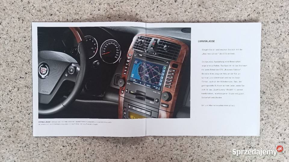 Cadillac CTS Business edition Prospekt Bytom