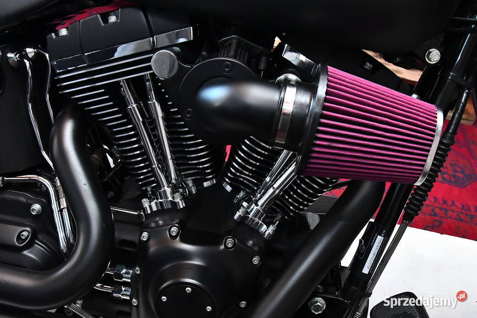 Harley Davidson Fat boy zamiana przyczepa chopper