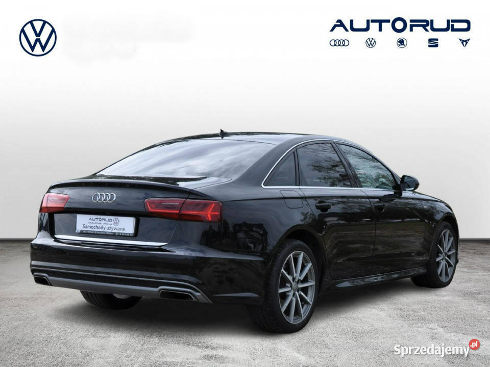 Audi A6 18 TFSI 190 Sline BOSE LED Salon Skóra czarny podkarpackie Stalowa Wola sprzedam