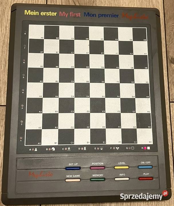 Szachy elektroniczne My First Mephisto Artykuły szkolne sprzedam
