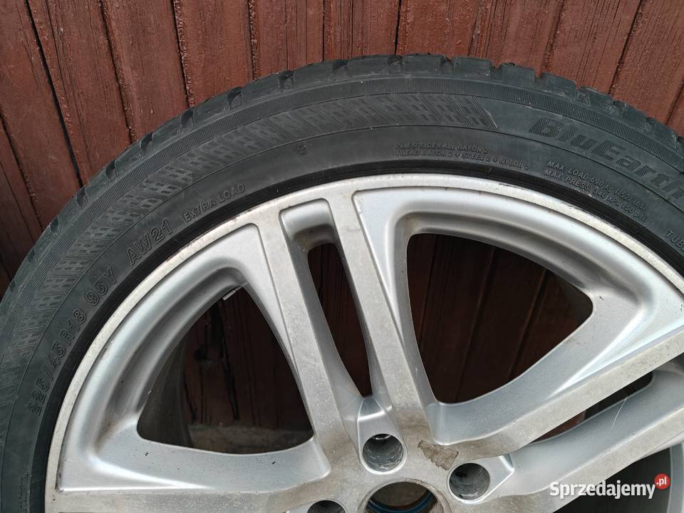 Felgi Alu 18 DBV 5x112 Opony całoroczne Yokohama Warszawa
