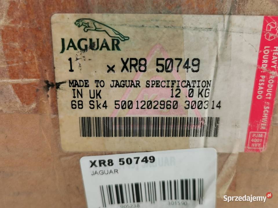 WAŁ NAPĘDOWY TYLNY JAGUAR STYPE 42 20032007 lubelskie