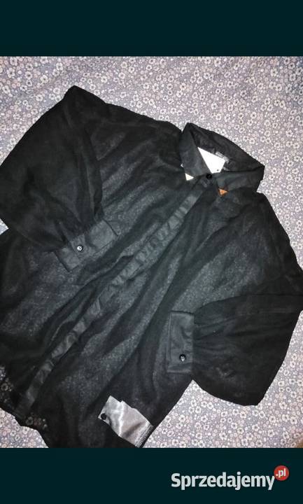 Nowa czarna koszula bluzka rozpinana YORKER