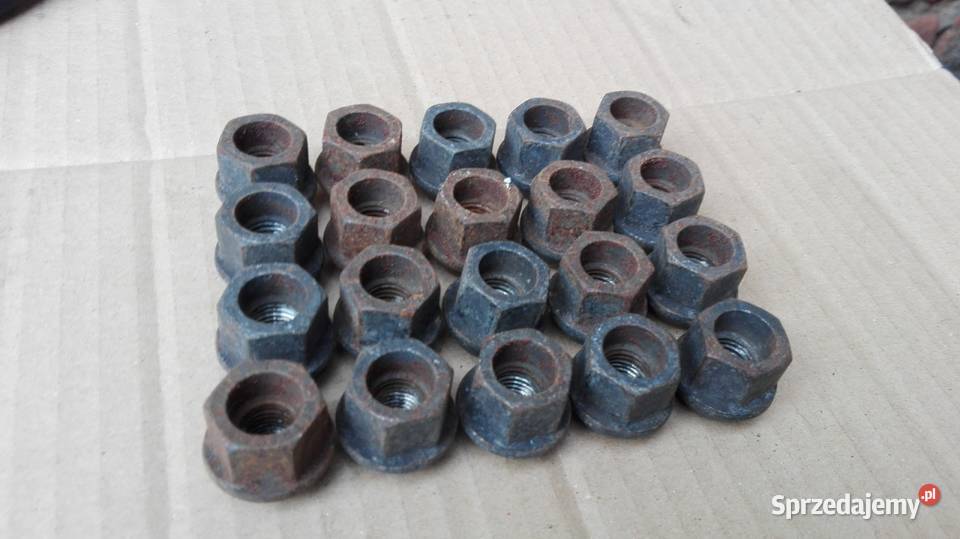 20 x NAKRĘTKI M12x15 Stożek do ALU stan KPL półosie Nysa sprzedam