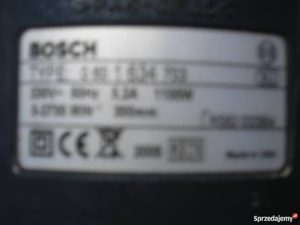 PIŁA LIŚI OGON BOSCH GSA 1100PE opolskie
