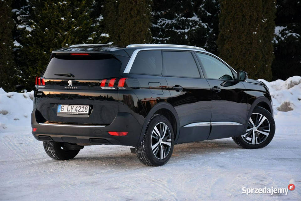 Peugeot 5008 Radar ACC Skóry 7foteli Navi Kamera czujnik parkowania Ostrów Mazowiecka