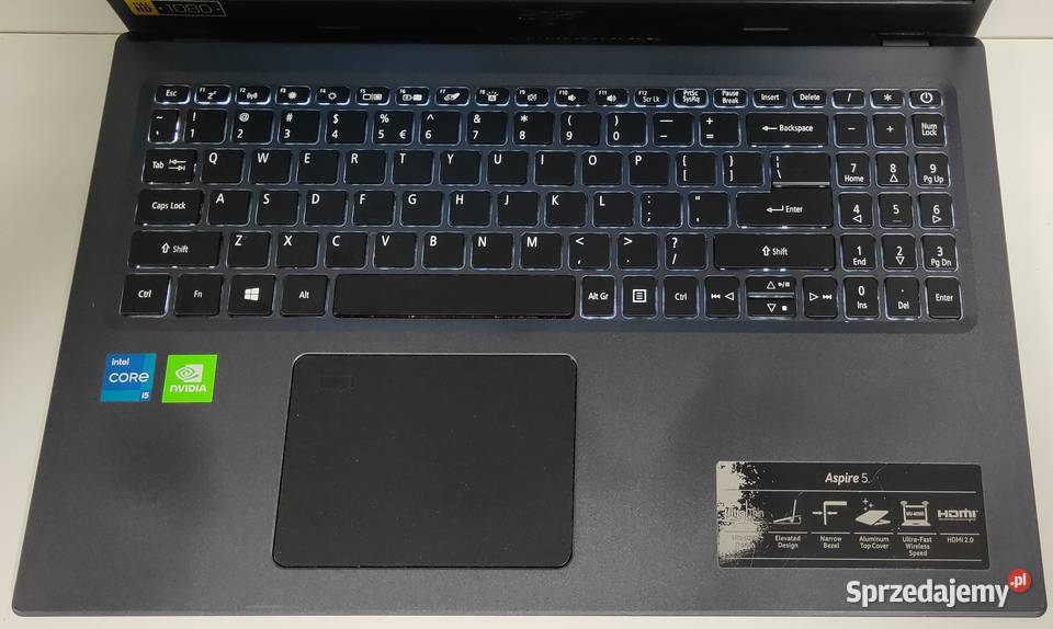 Laptop Acer Aspire 5 Intel i51135G7 GeForce lubelskie