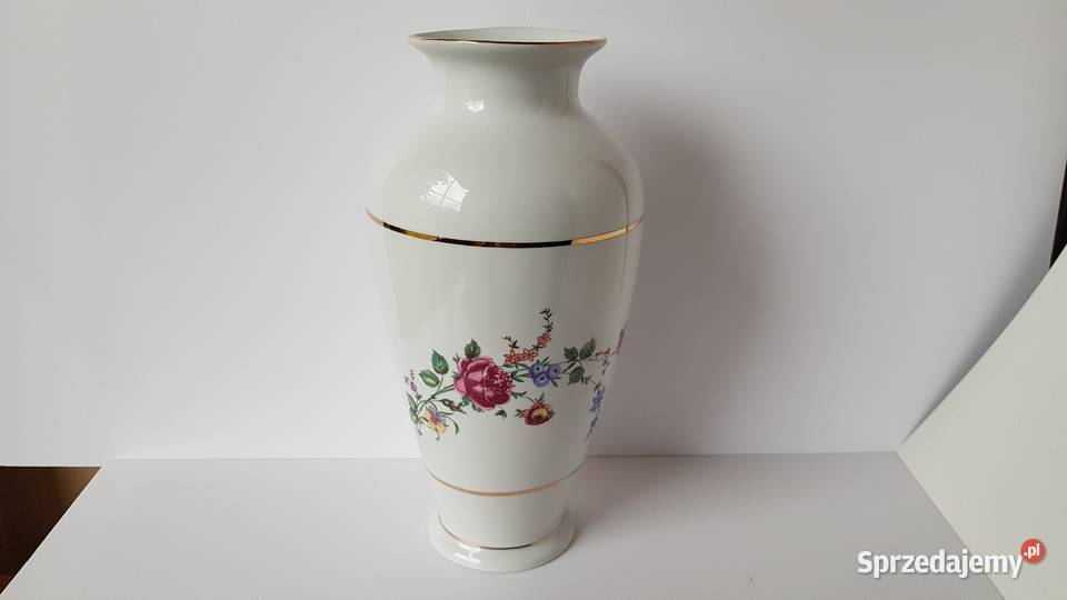 Porcelanowy wazon Bogucice TKS Budowlani Dąbrowa Górnicza sprzedam