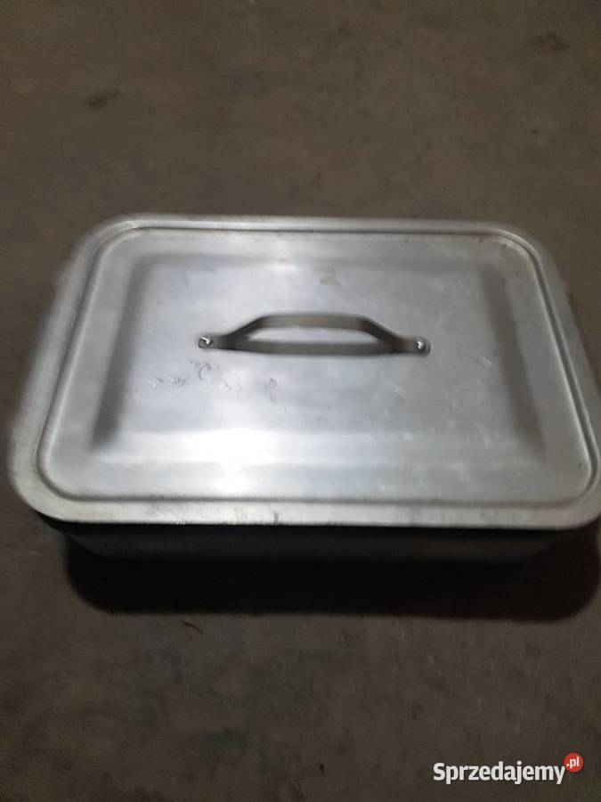 Stara aluminiowa brytfanna Katowice