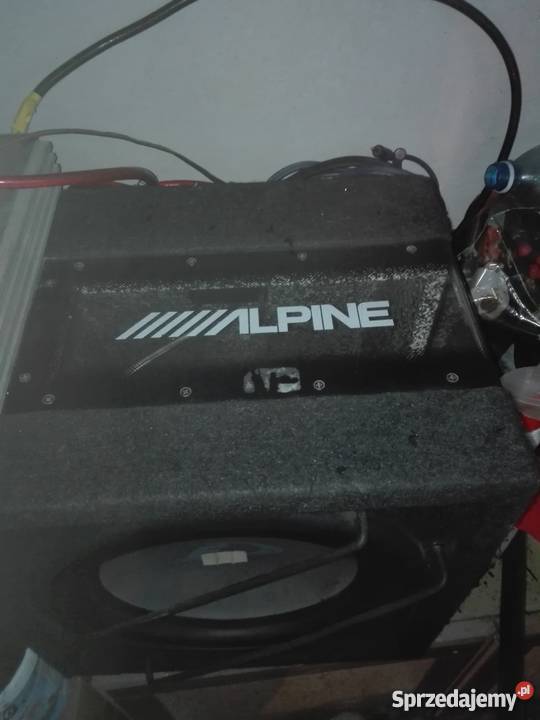 Tuba skrzynia basowa Alpinewzmacniacz blaupunkt