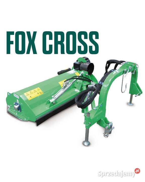 PERUZZO FOX CROSS wychylna tylnoboczna kosiarka Głogoczów