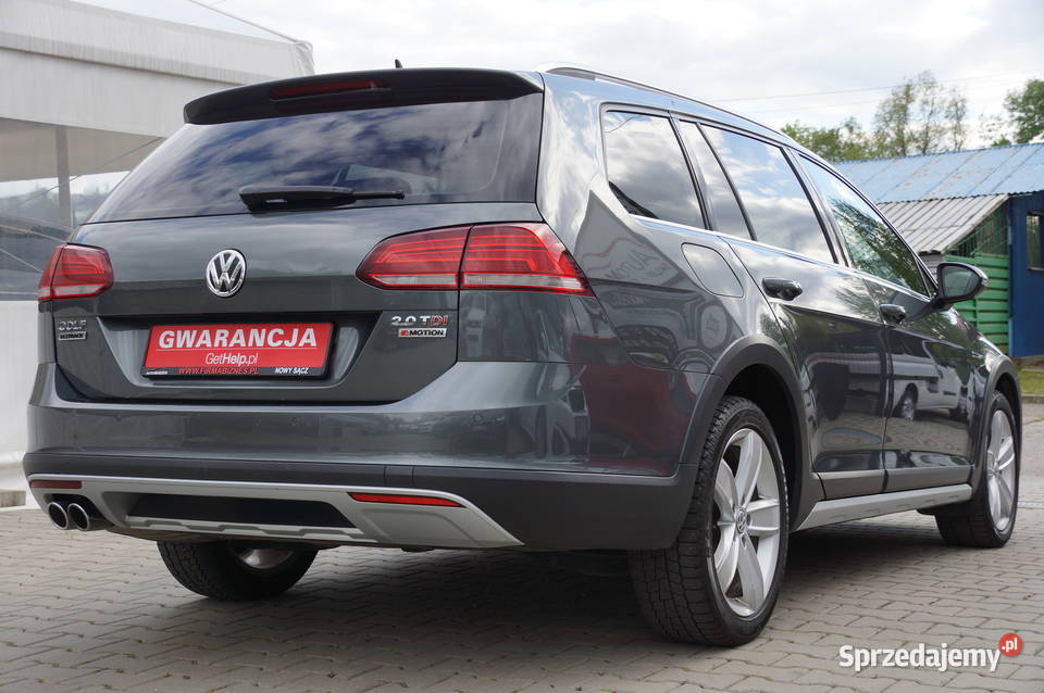 Volkswagen Golf Alltrack 20 TDI CR 184 4x4 wspomaganie kierownicy małopolskie Nowy Sącz sprzedam