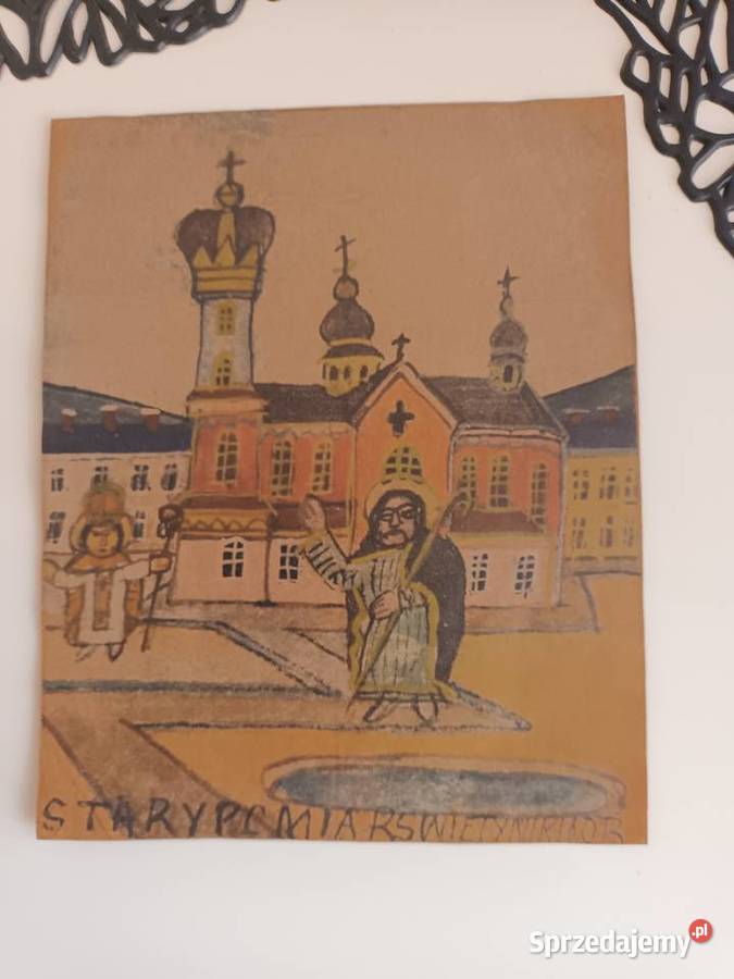 Mam do sprzedania stare akwarele pomorskie Malbork
