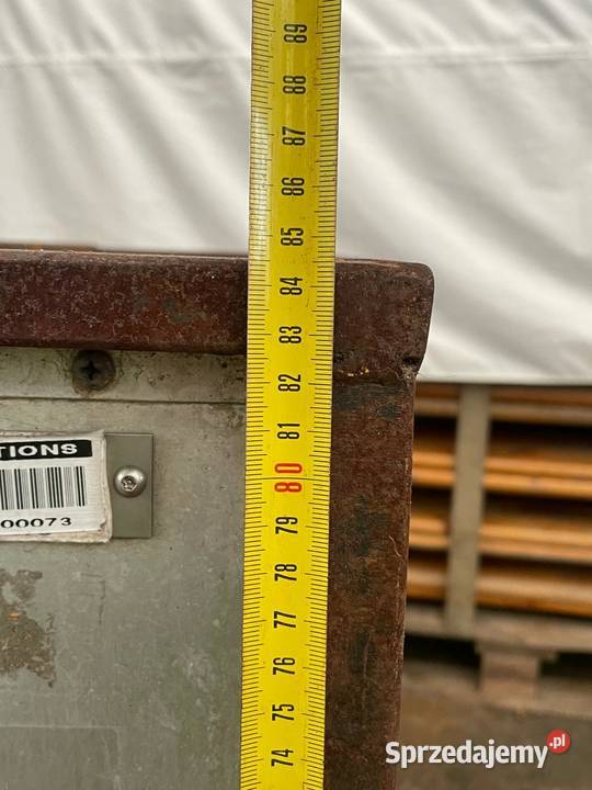 Przemysłowe mobilne szafy grzewcze wózki Kozubszczyzna