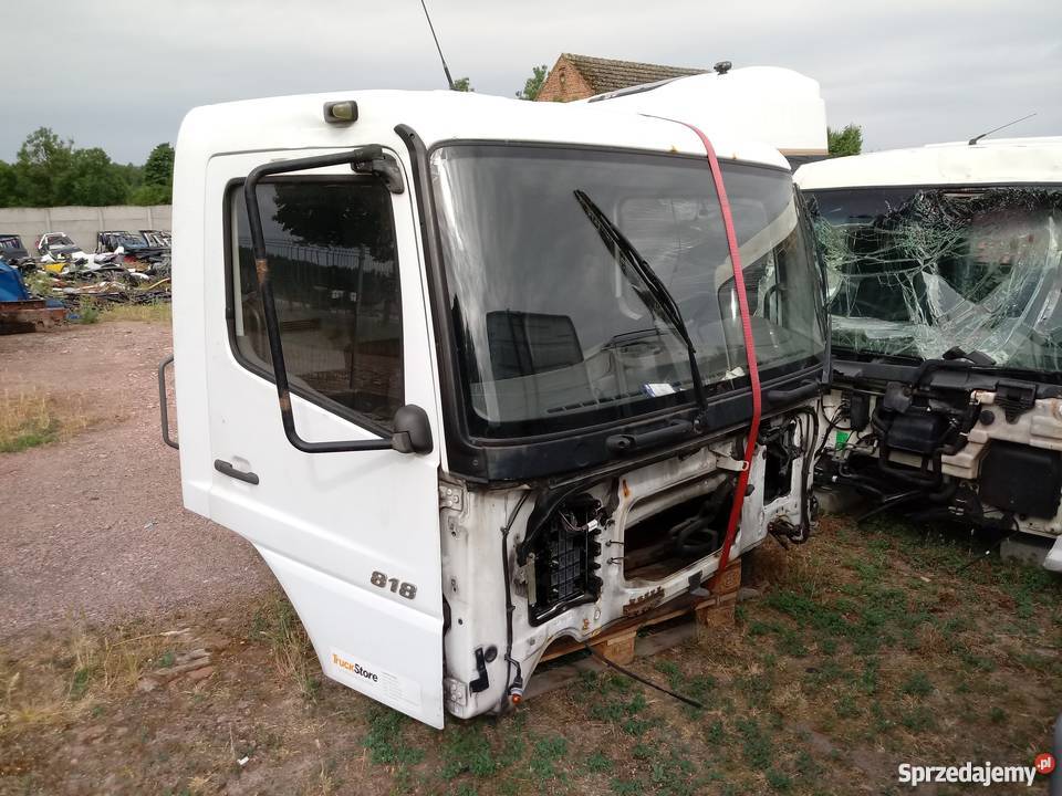 MERCEDES ATEGO KABINA DZIENNA KRÓTKA NISKA 0413 Bieleń