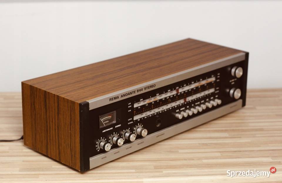 Radioodbiornik Rema Andante 844 Stereo Elektronika kujawsko-pomorskie Grupa