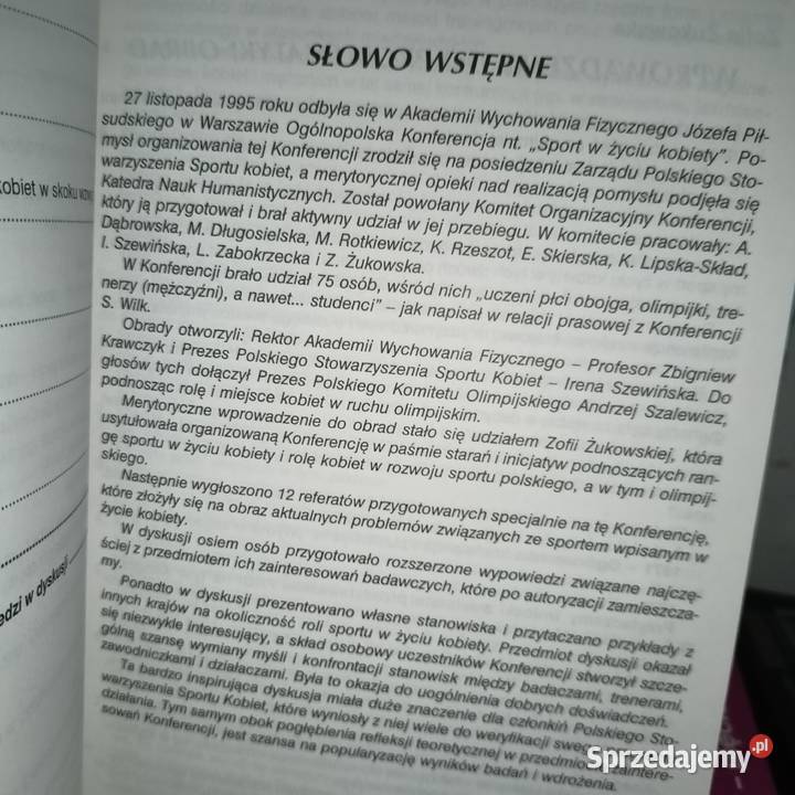 Sport w życiu kobiety książki Trójmiasto Gdańsk