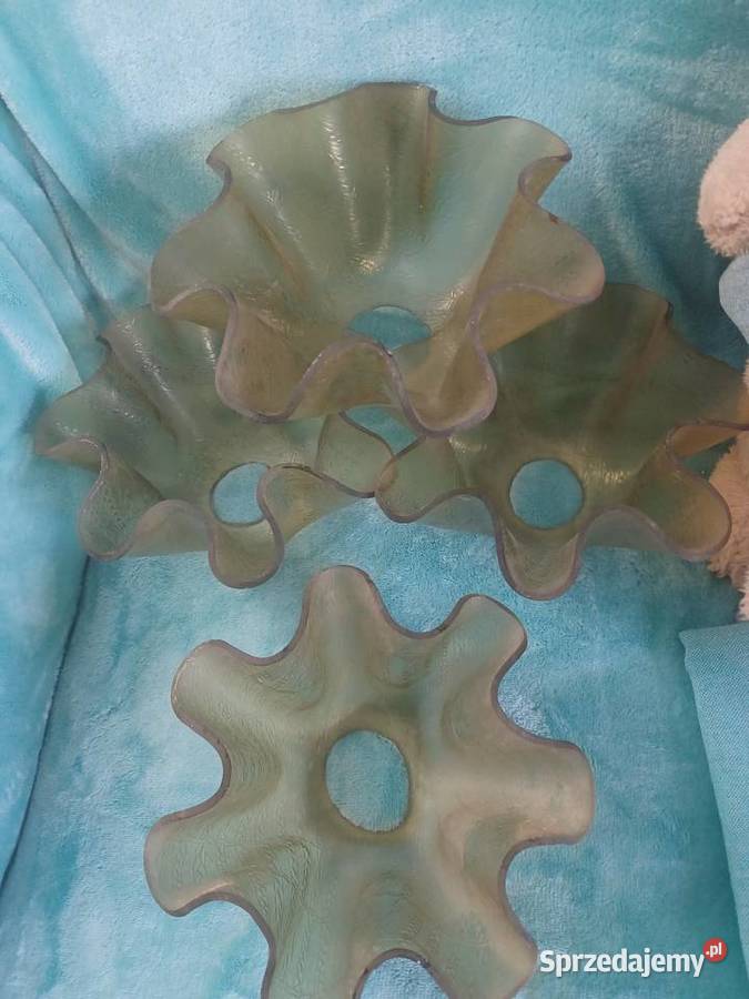 Żółte klosze vintage 5 Łódź