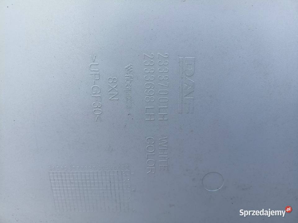 DAF XF XG DESKA SPOILER KABINE 2333700 LH Motoryzacja Sulechów sprzedam