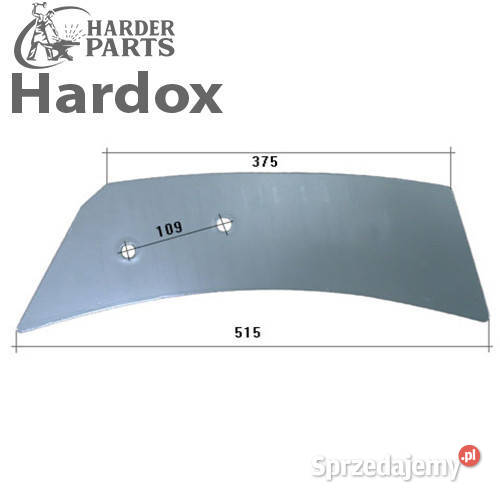 Ścinacz skiby HARDOX 19304L części do pługa Suwałki