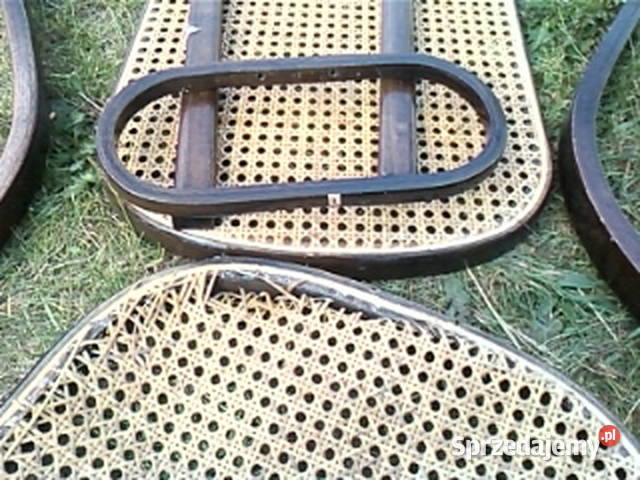 Fotel na biegunach Rafia bujany dziatka do Knurów