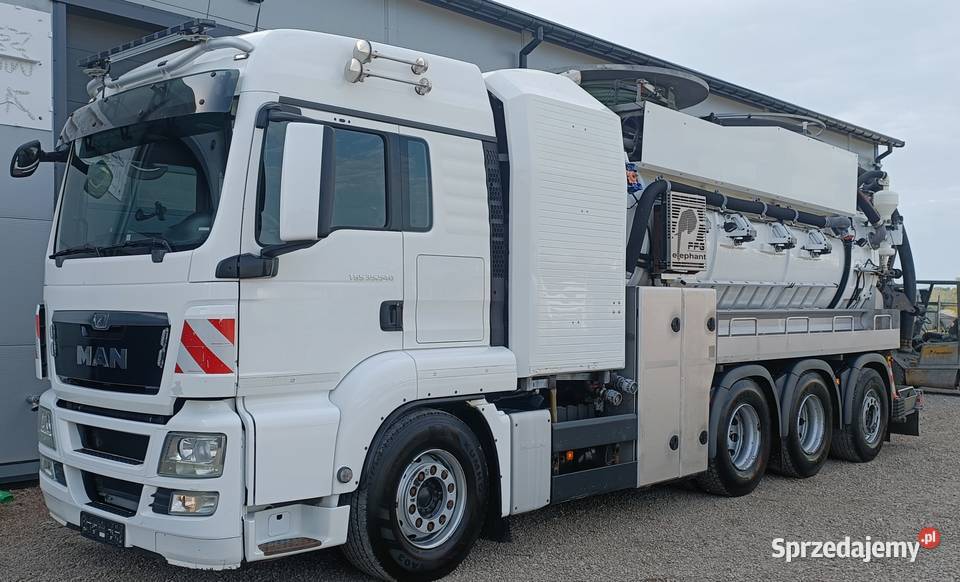 MAN TGS 35540 FFG RECYKLING wuko beczka świętokrzyskie Brzechów