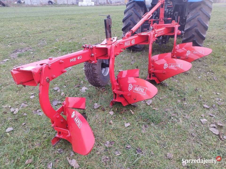 Pług pługi zagonowy Akpil Mix 40 2013 agro masz Łowicz