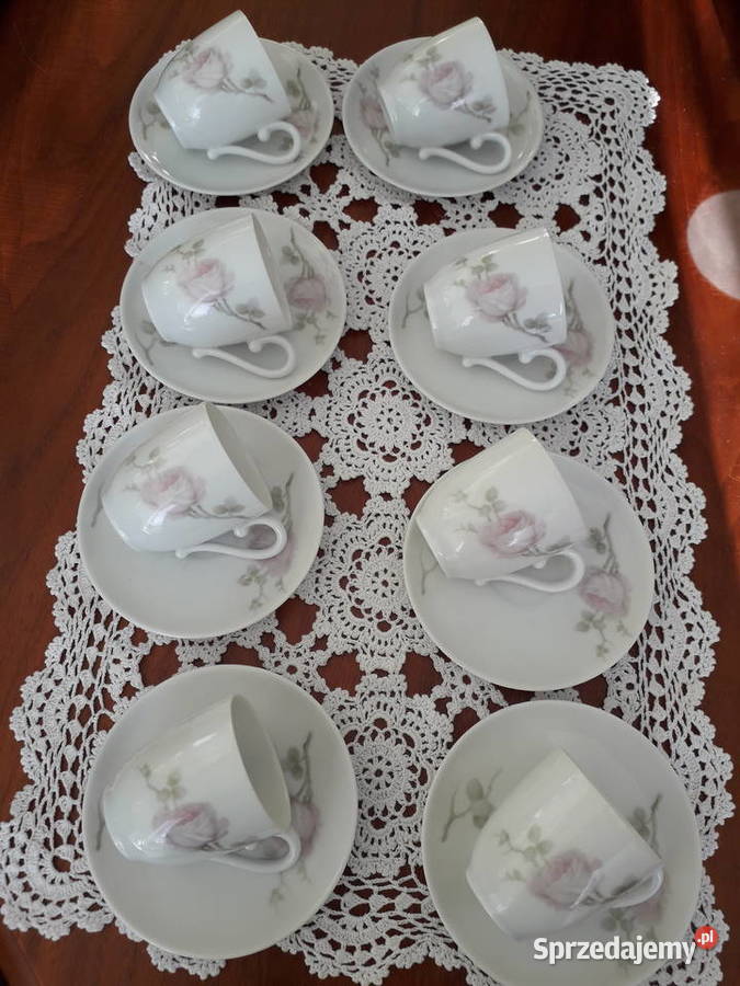 Filiżanki Rosenthale Mocca zachodniopomorskie Kliniska Wielkie