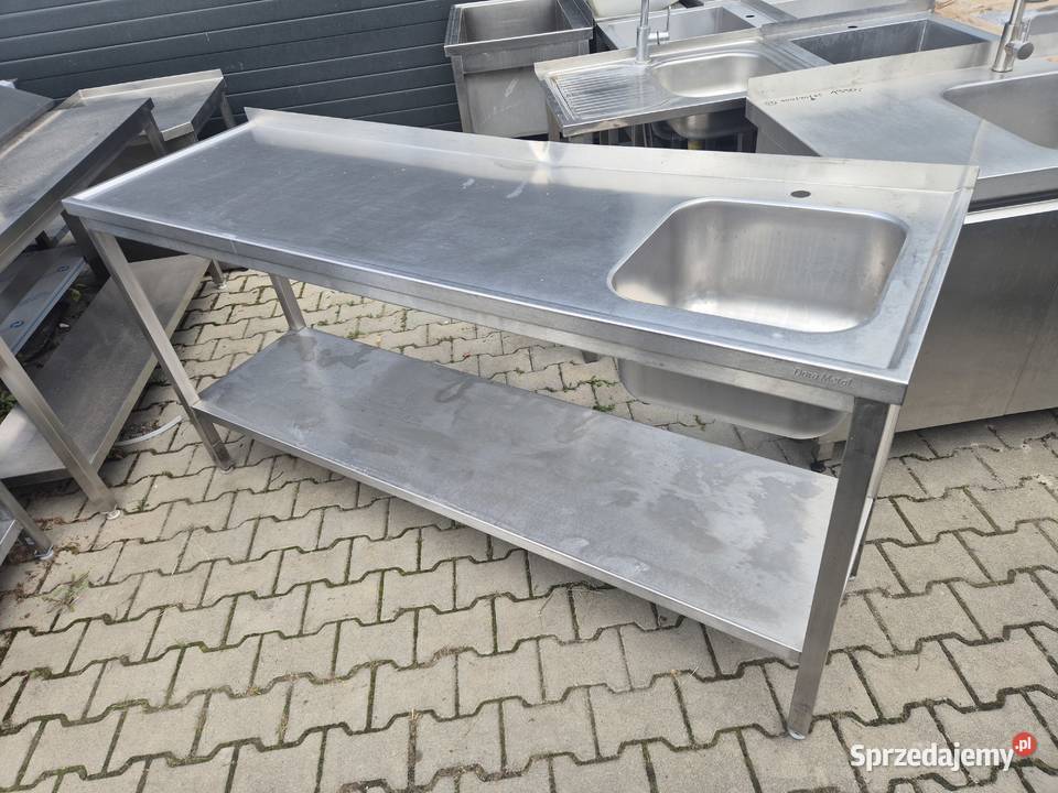 Zlew Gastronomiczny 1 Komorowy Z Półką 1906095 B Ostrów Wielkopolski