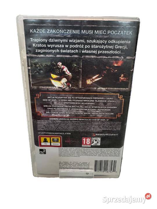 Gra God of War Ghost of Sparta PSP Elbląg