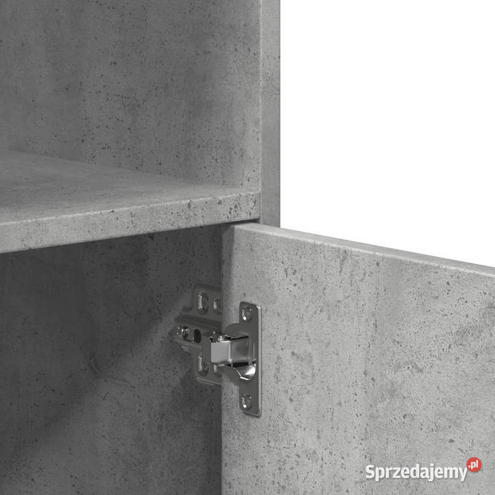 Szafka na kółkach szarość betonu 55x40x91 Warszawa sprzedam